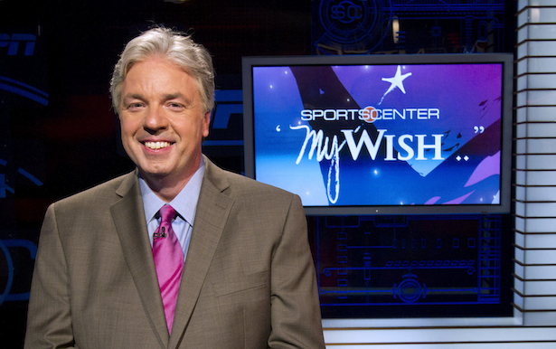 Host Chris Connelly Reflects On Sportscenter My Wish Series Espn Front Row 