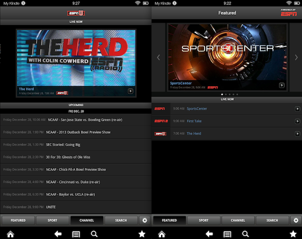 New WatchESPN App for Android Devices Now Available Free to Descubra o ...