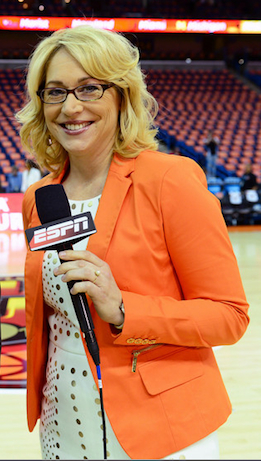 Doris Burke can get this pipe