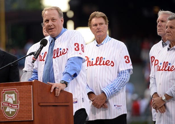 Curt Schilling honored at Citizens Bank Park - ESPN Front Row