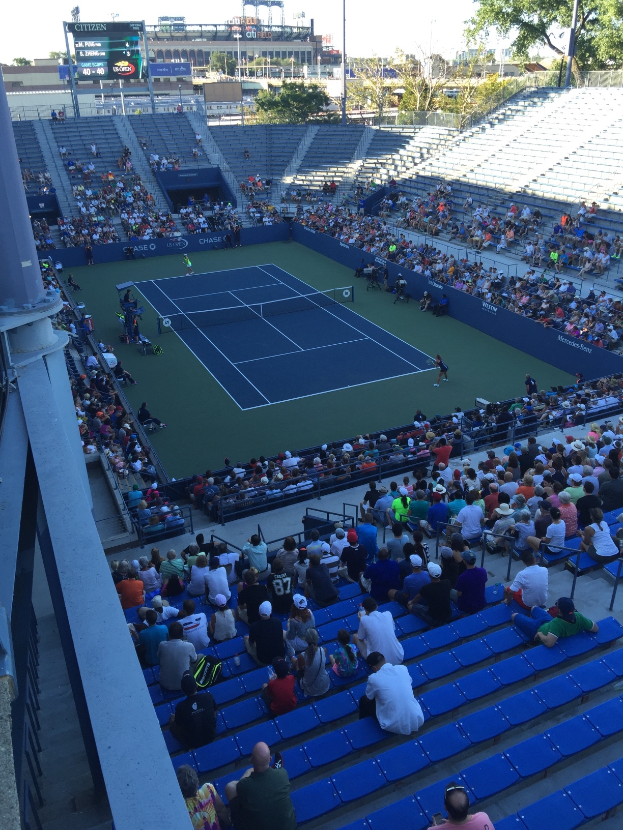 Bringing The Grandstand Court (now “p-6”) Back To Life At The Us Open 