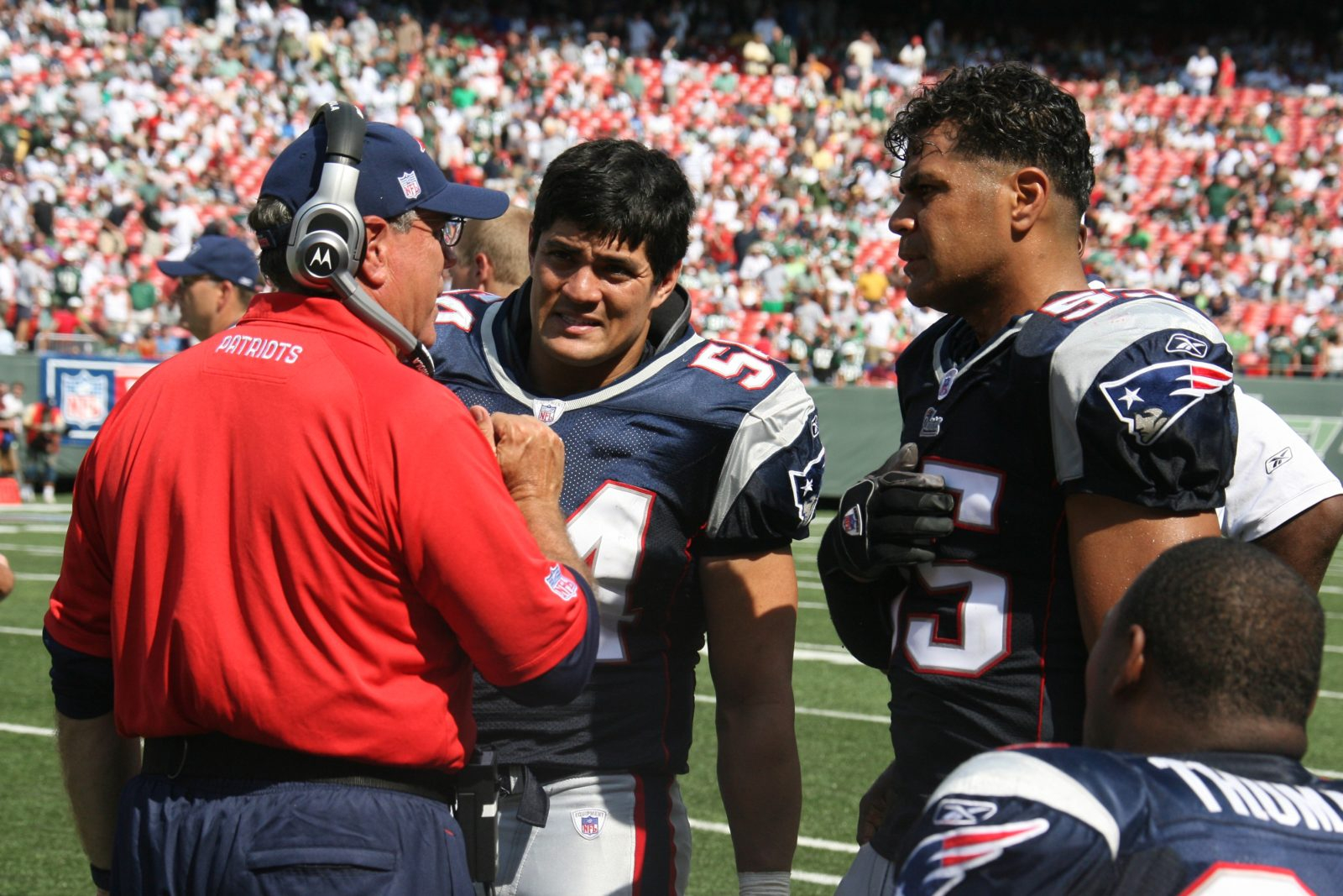 Video Super Bowl champion and ESPN analyst Tedy Bruschi's Super