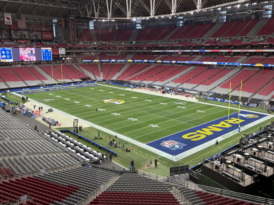 The fires in Southern California caused the relocation of the Vikings-Rams playoff game to Glendale, Arizona, on short notice. Here's how coordination with the NFL and teamwork across ESPN departments helped smooth the transition process